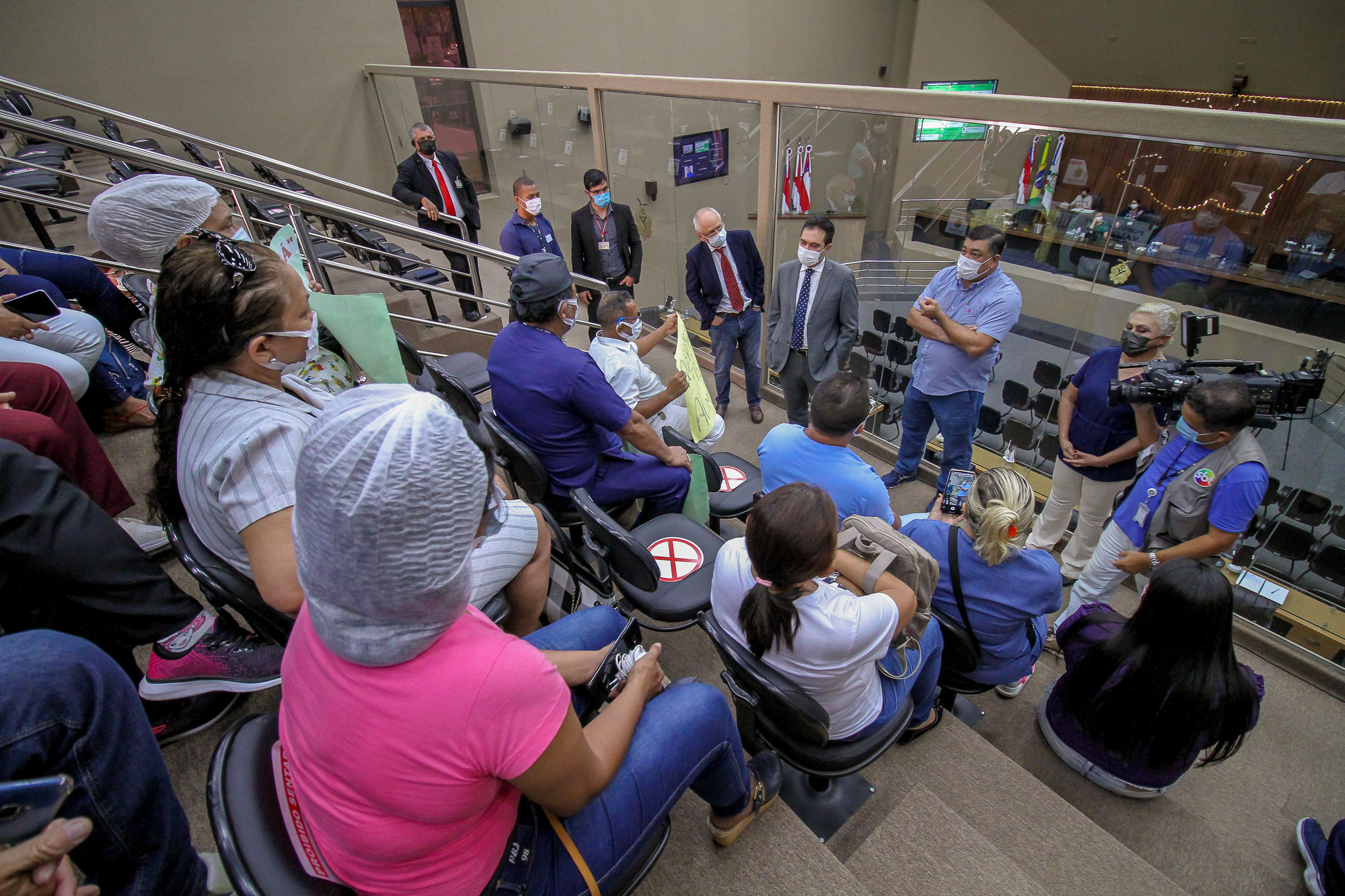 Trabalhando com o povo